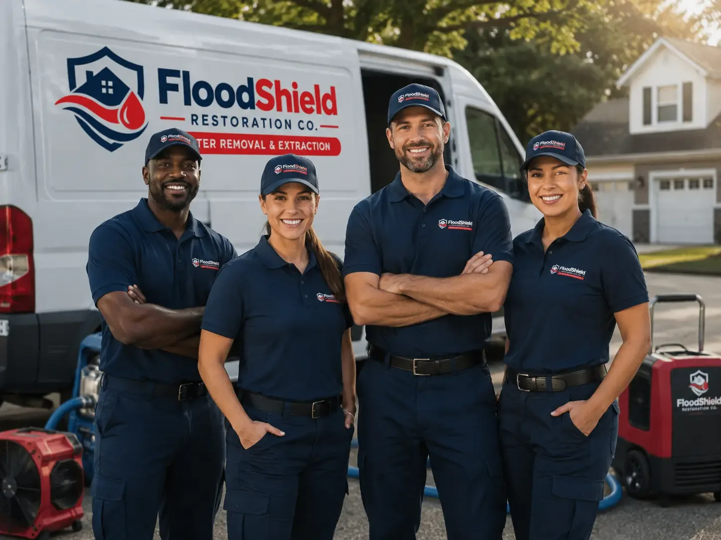 Flood Damage Restoration company in Center Line, MI